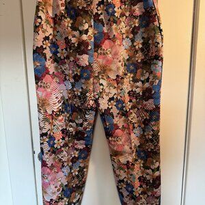 Ted Baker Madonid Printed Slim Leg Trouser